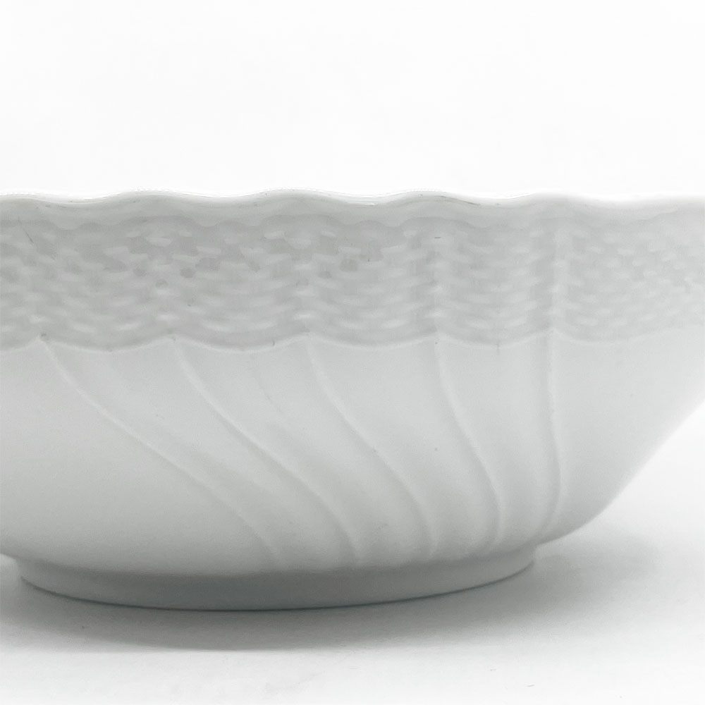 ジノリ GINORI1735 ベッキオジノリホワイト サラダボウル ラウンド 25cm 白磁 イタリア 旧リチャードジノリ 定価￥25,080- ●