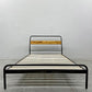 アデペシュ a.depeche ソコフ socph bed ベッドフレーム シングルサイズ スチールパイプ 樺材 工業系デザイン 定価90,200円 〓