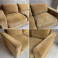 トラックファニチャー TRUCK FURNITURE FKソファ ジュニア FK SOFA Jr. 2シーター 2人掛け F-21 グリーンコーデュロイ フェザークッション ウォールナット無垢材 定価¥493,900-♪
