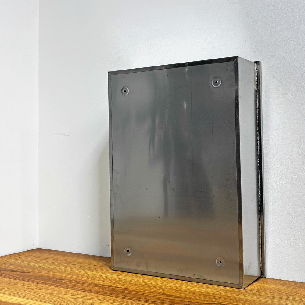 ダルトン DULTON ステンレスキャビネット型ミラー ウォールミラー STAINLESS STEEL CABINET 壁付け 箱付き ●