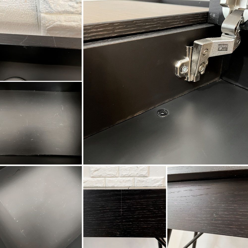 ボーコンセプト Boconcept クパチーノ デスク Cupertino Desk デザイナーデスク オーク×ウォールナット材 リバーシブル天板 北欧 デンマーク 参考価格￥134,900- ◎