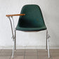 ハーマンミラー Herman Miller サイドシェルチェア セカンド 2nd ビンテージ アプホルスター スクールベース 肘掛けテーブル付 イームズ ミッドセンチュリー A ◇