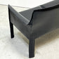 カッシーナ Cassina 414 CAB ラウンジアームチェア 2シーター キャブチェア 本革 ブラックレザー マリオ・ベリー モダン ●