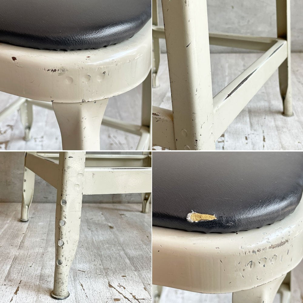リオン LYON ファクトリースツール FACTORY STOOL スツール カウンターチェア Sサイズ インダストリアル P.F.S取扱い A  ♪