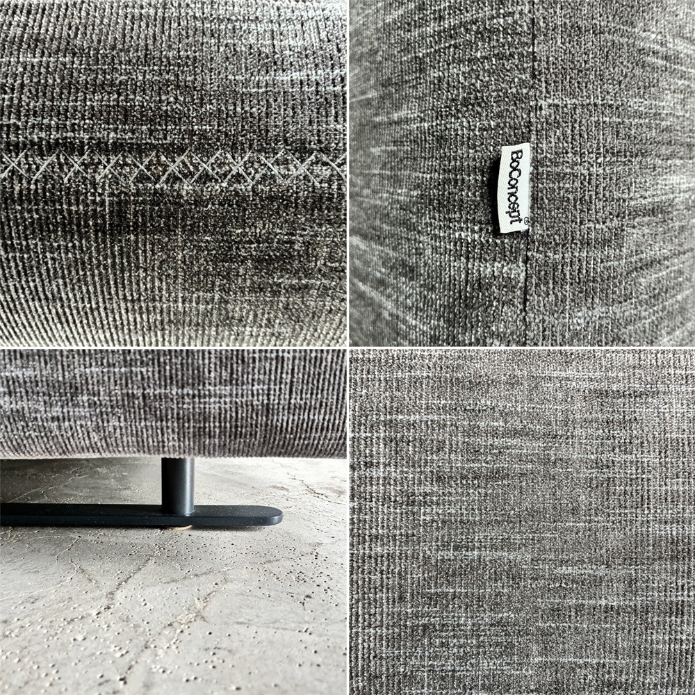 ボーコンセプト BoConcept ハンプトン Hampton 2.5-3シーター アジャスタブルバック付き ソファ W186cm 参考価格約80.4万円 デンマーク 北欧家具 〓