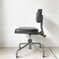 トラックファニチャー TRUCK FURNITURE デスクワークチェア DESKWORK CHAIR アームレス 牛革 ブラック 回転式昇降 参考定価 ￥161,700- ★