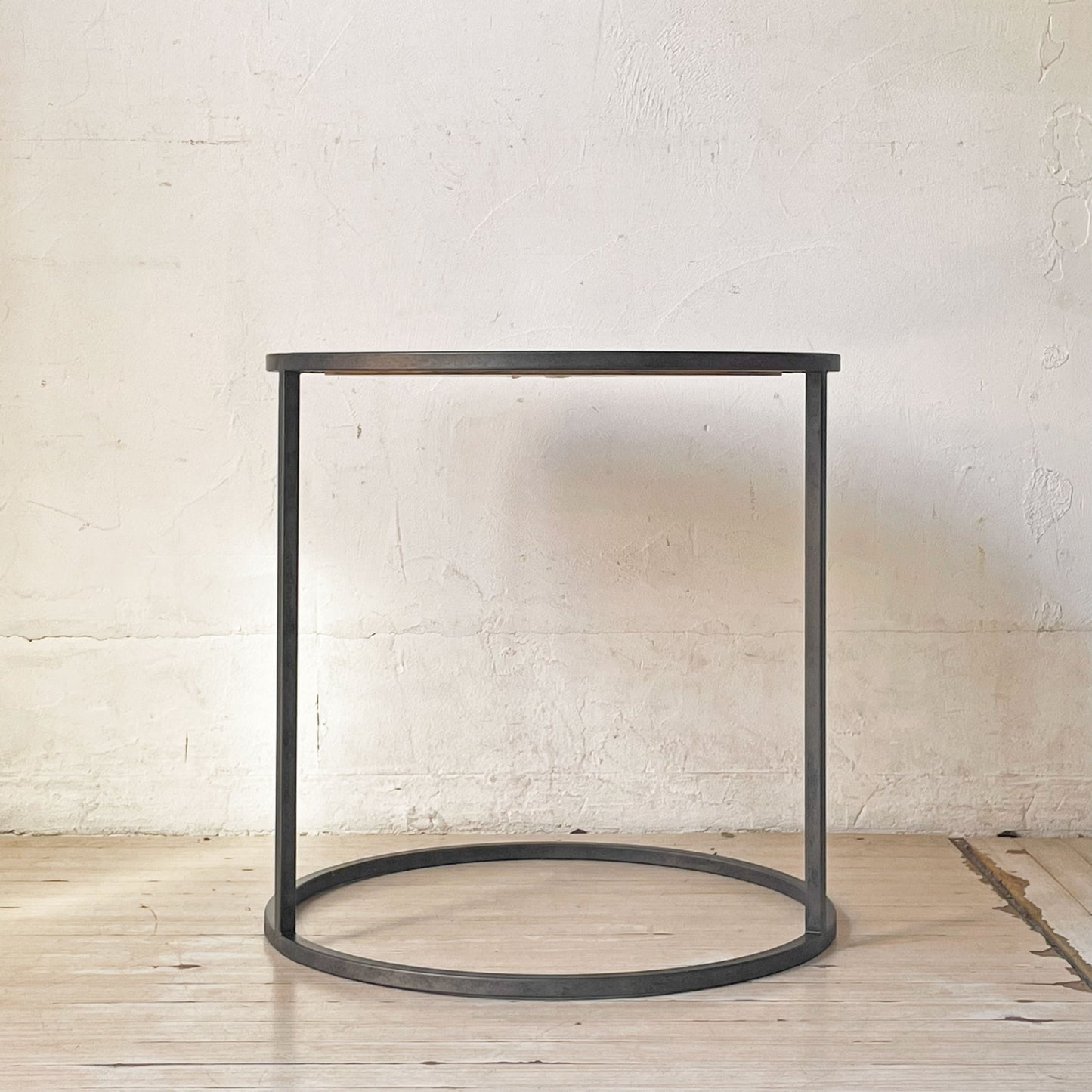 クラッシュゲート CRASH GATE ノットアンティークス Knot Antiques エルマ ELMA サイドテーブル Φ50cm 定価￥35,200- ★