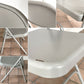 チューブラースチール フォールディングチェア TUBULAR STEEL FOLDING CHAIR 折りたたみ椅子 グレー アメリカ インダストリアル PFS取扱 B ◇