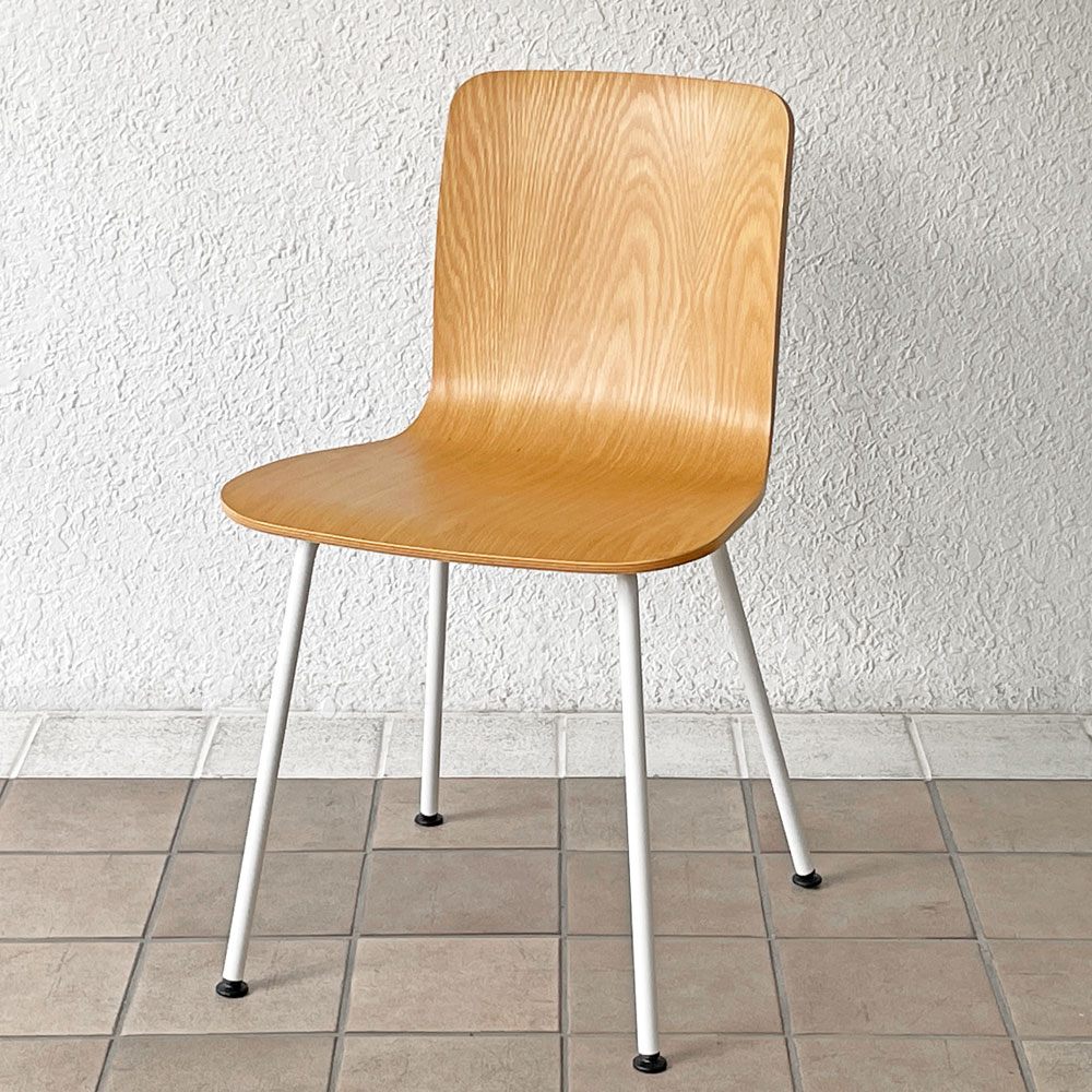 ヴィトラ vitra ハルプライチューブ HAL Ply Tube サイドチェア ダイニングチェア ジャスパー・モリソン ライトオーク アイボリー 定価80,300円 ◇
