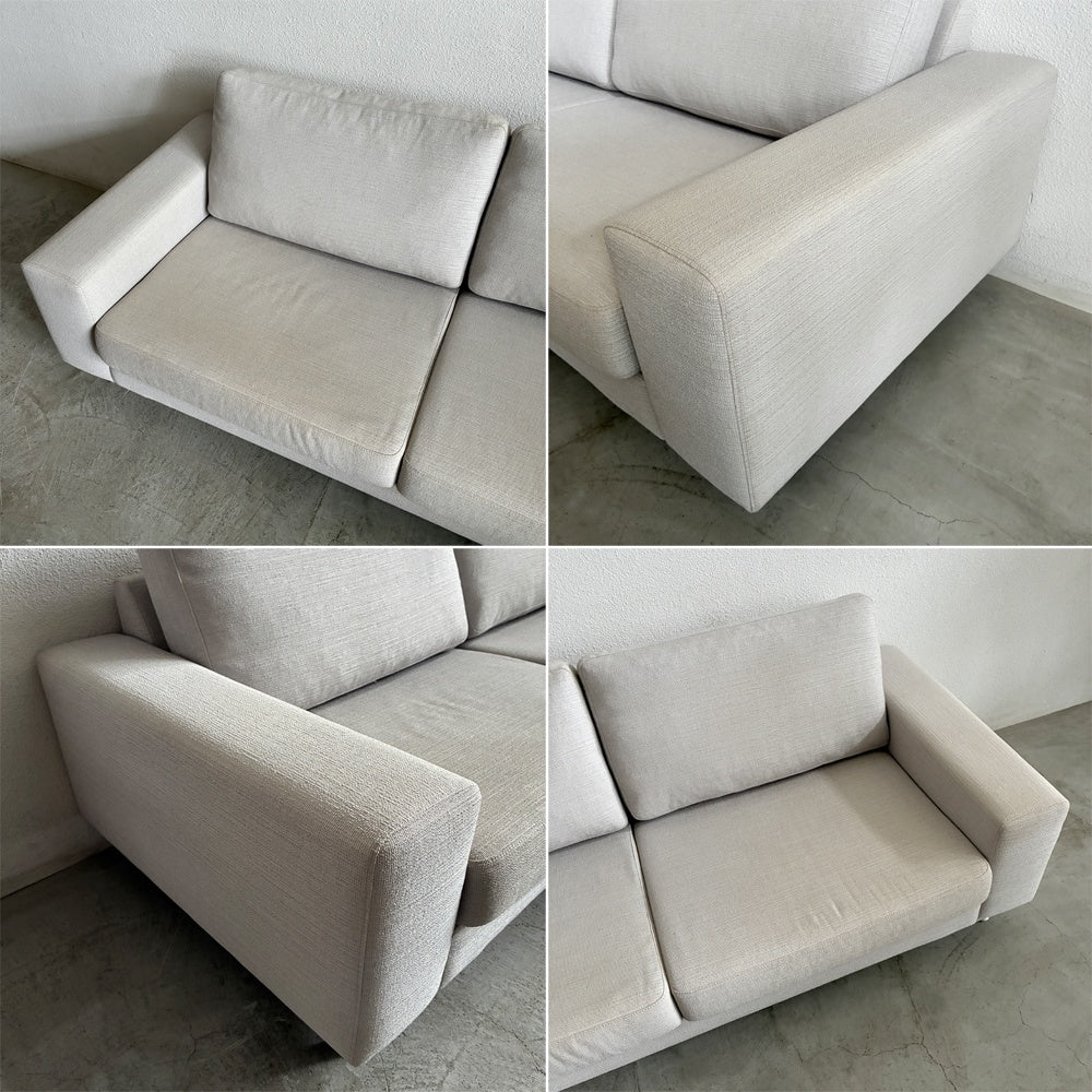 ボーコンセプト BoConcept I.D.V.2 2.5人掛けソファ + オットマン W203cm デンマーク 北欧家具 〓