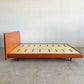 アルフレックス arflex ガーベラ GERBERA ベッドフレーム ダブルサイズ イタリアンウォールナット材 モダンデザイン 廃番 〓