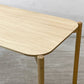 カリモクニュースタンダード Karimoku キャストール ダイニングテーブル CASTOR TABLE 150 国産ナラ材 ピュアオークカラー ナチュラル 定価\145,200- B ●