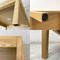 ノーウェアライクホーム NOWHERE LIKE HOME ピープル PEOPLE センターテーブル オーク材 w77cm 関家具 ナチュラル 展示未使用品 ●