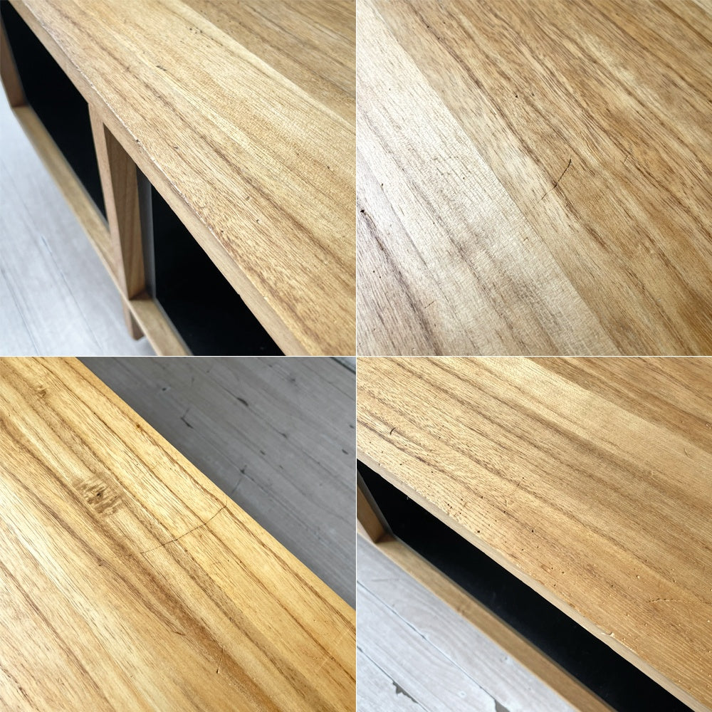 ランドスケーププロダクツ Landscape Products レイモンドキャビネットロー RAYMOND CABINET LOW AVボード 桐無垢材 定価85,800- ★