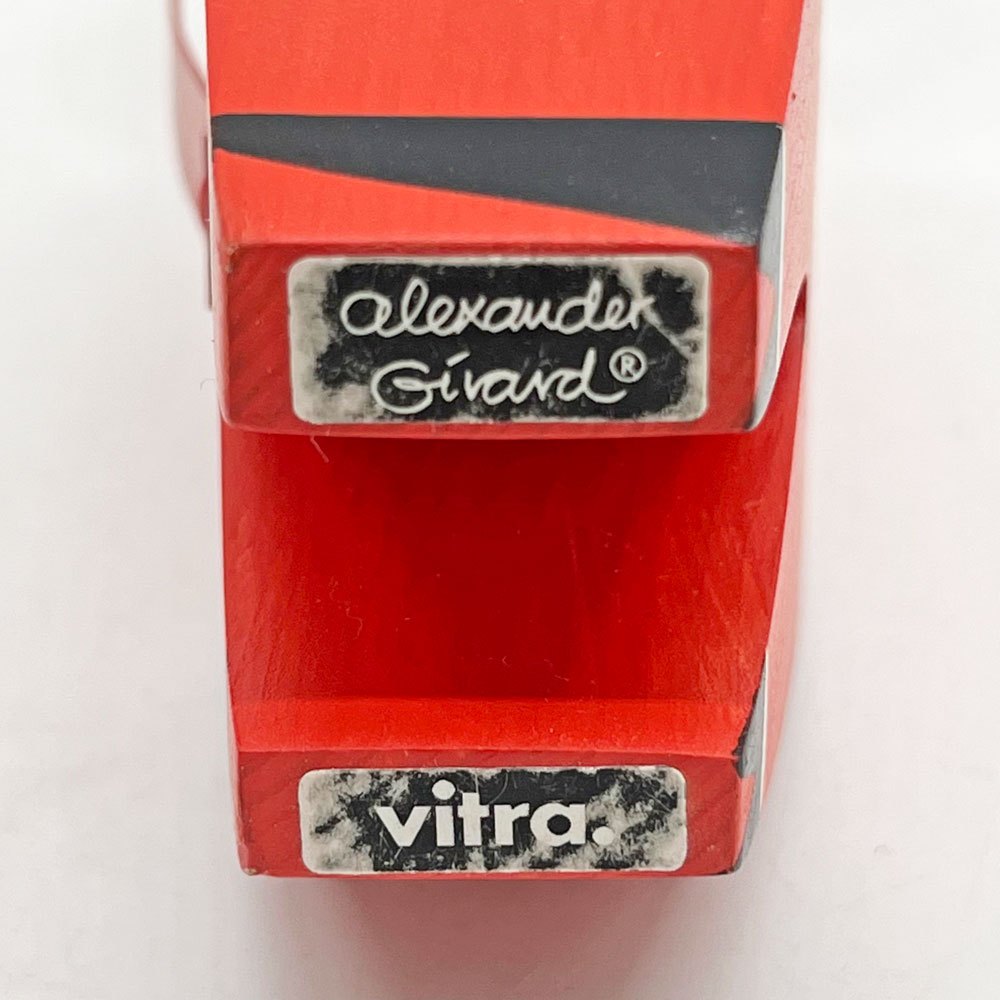 ヴィトラ vitra ウッデンドール Wooden Dolls リトルデビル Little Devil 木製オブジェ モミ材 ハンドクラフト アレキサンダー・ジラード 箱付き ●