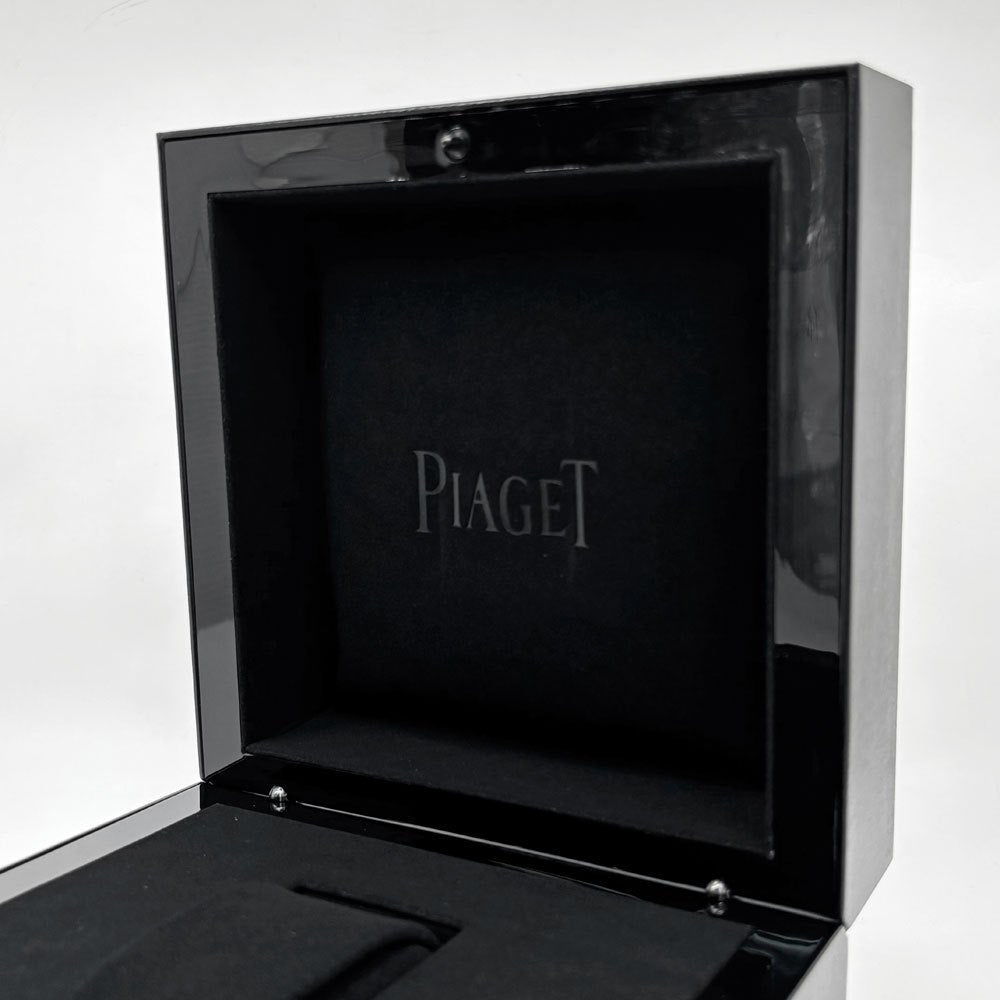 ピアジェ PIAGET 時計 ウォッチボックス ケース 純正ボックス 箱のみ ブラック 冊子付き スイス E ●