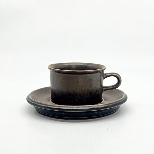 アラビア ARABIA ルスカ RUSKA デミタスカップ＆ソーサー C&S ウラ・プロコッペ Ulla Procope フィンランド 北欧食器 A ●