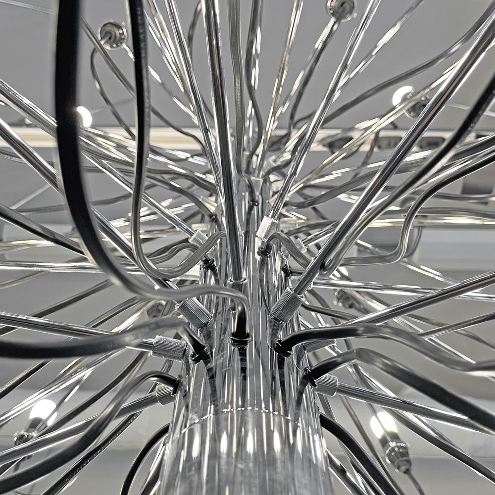 フロス FLOS ペンダントライト MOD. 2097/50 クローム Φ1000mm イタリアモダンデザイン LED ジノサルファッティ Gino Sarfatti 〓