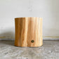 カルデサック Cul de Sac-JAPON 青森ヒバ WOOD SIDE TABLE サイドテーブル short 小丸太 ■
