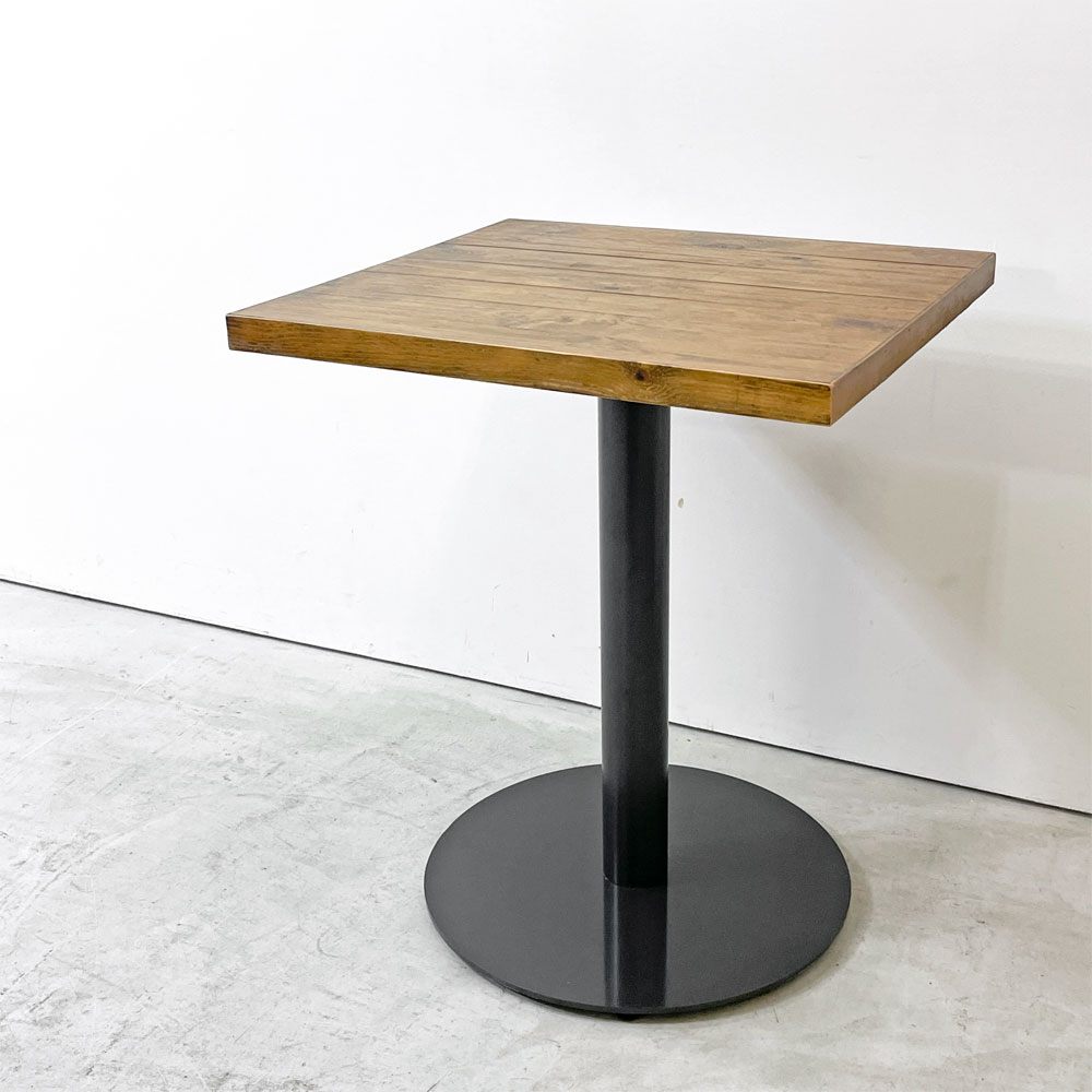 クラッシュゲート CRASH GATE ノットアンティークス Knot antiques トリップ TRIP 角型カフェテーブル w60cm インダストリアルデザイン 関家具 未使用展示品●
