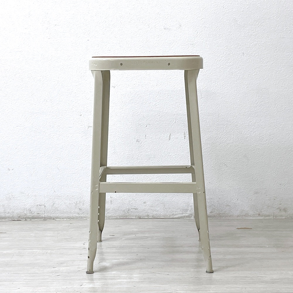 リオン LYON ファクトリー スツール FACTORY STOOL Lサイズ プレスウッドシート パシフィックファニチャーサービス P.F.S取扱 C ●