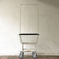 ダルトン DULTON ランドリー カート ウィズ ポール ラック LAUNDRY CART WITH POLE RACK インダストリアルデザイン 定価36,300円 ◇