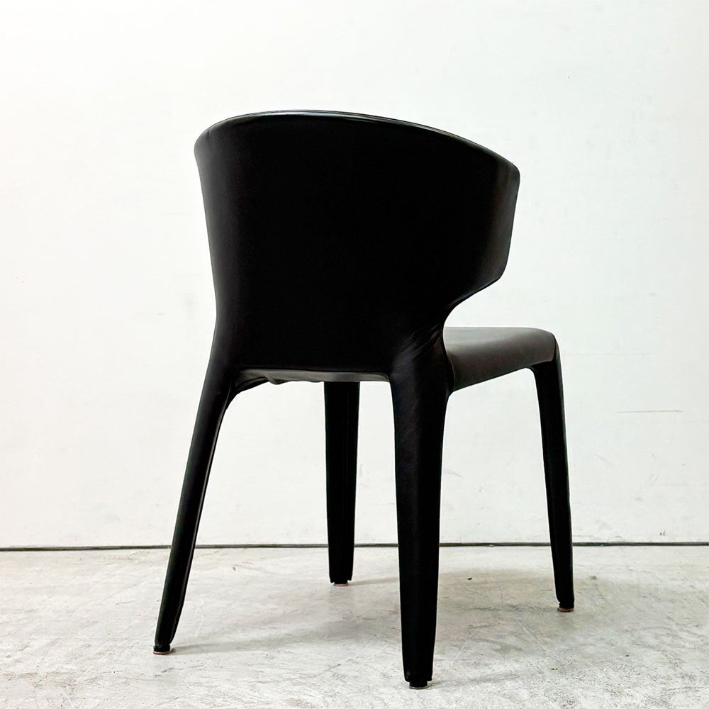 カッシーナ Cassina オラ 367 HOLA アームチェア 本革 ハンス・ウェッツスタイン モダン イタリア 定価￥429.000- ●
