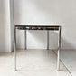 ユーエスエムハラー USMハラー USM Haller モジュラーファニチャー ハラーテーブル ワークデスク W150cm オーク材 ブラック ペントレー＆トロメオ用パーツ付き 高さ調整リング付き+H2cm ★