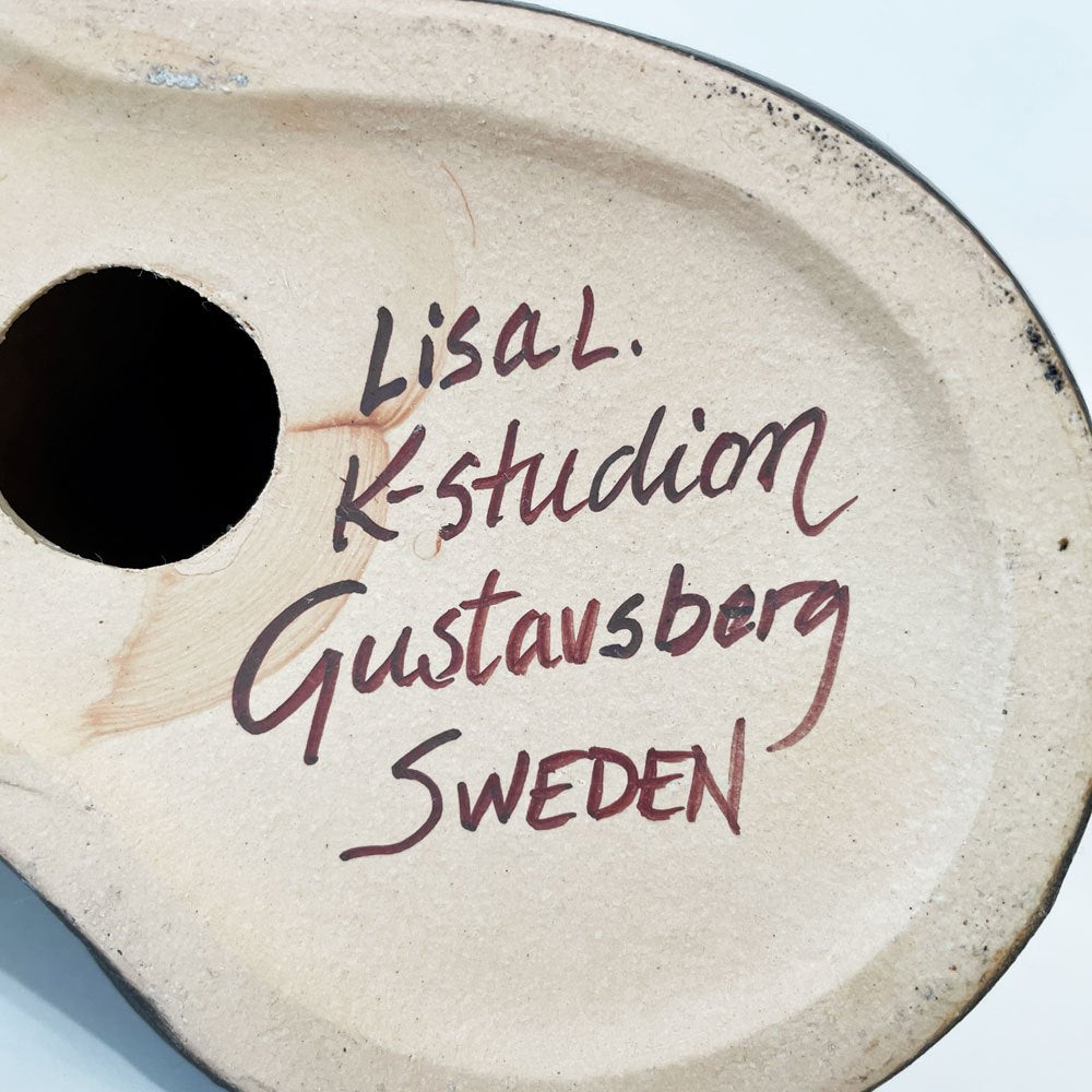 グスタフスベリ GUSTAVSBERG K-Studion 猫 キャット マンズ CAT MANS H20.5cm リサラーソン オブジェ 置物 北欧雑貨 北欧ビンテージ ◎