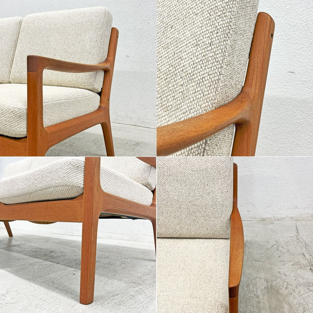 カド CADO Model166 セネター Senator 3Pソファ チーク材 無垢材 オーレ・ヴァンシャー Ole Wanscher 北欧家具〓