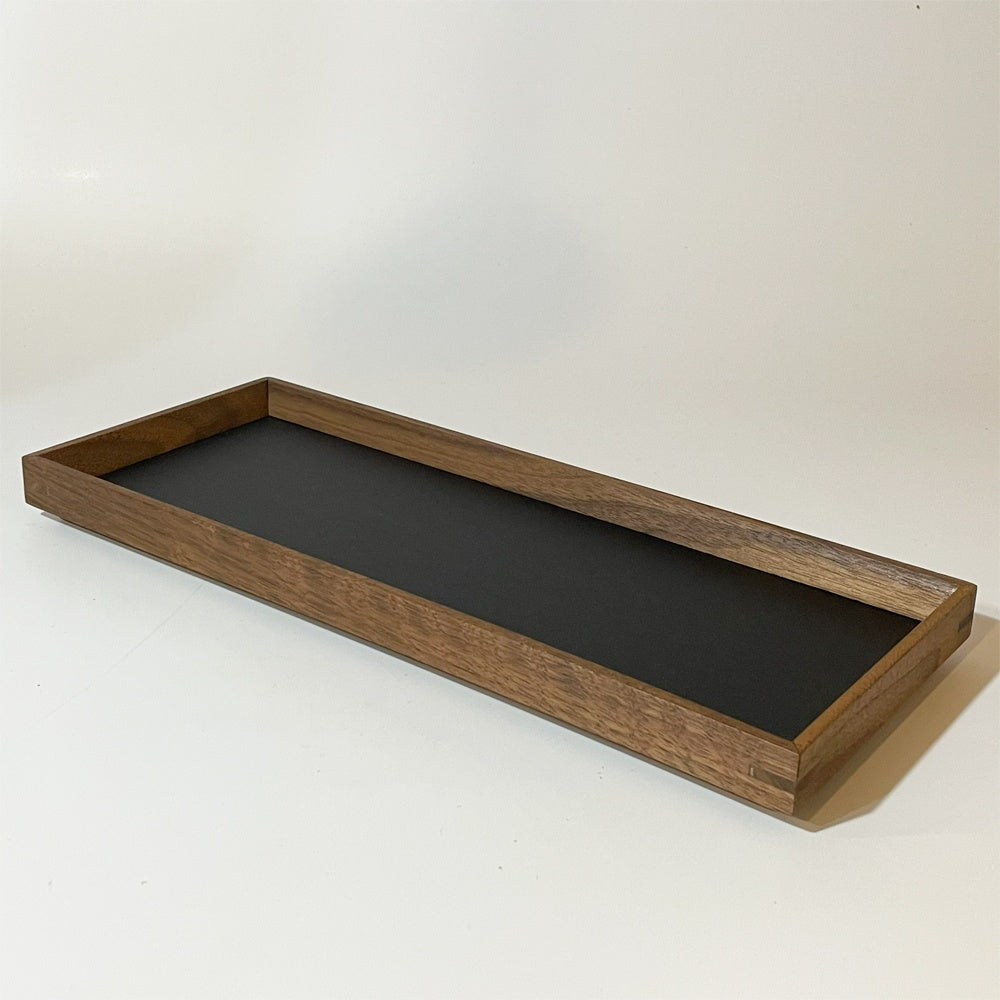 マスターウォール MASTERWAL リノ トレイ LINO TRAY ウォルナット無垢材 トレー 未使用品 ★