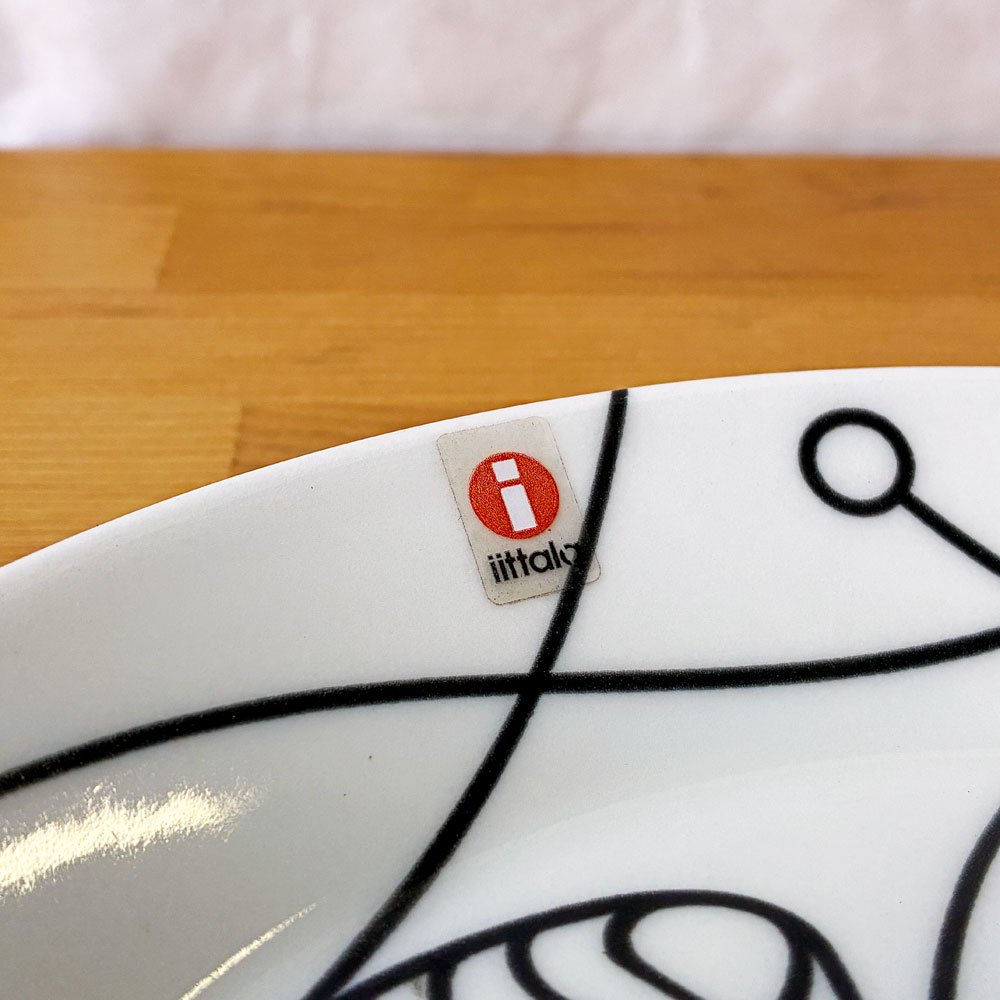 イッタラ × マリメッコ iittala × marimekko ボットナ BOTTNA プレート 21cm 2枚セット アンナ・ダニエルソン Anna Danielsson 北欧食器 フィンランド 廃番 A ◇
