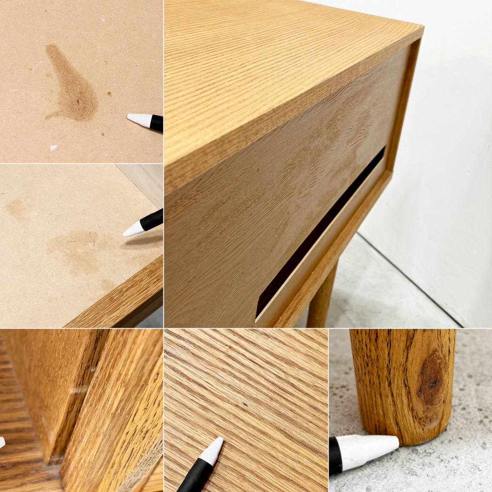 モモナチュラル MOMO Natural ベント VENT SIDE BOARD W150cm サイドボード AVボード オーク材 ハイレッグ仕様 ナチュラルスタイル 定価￥89,500- ●