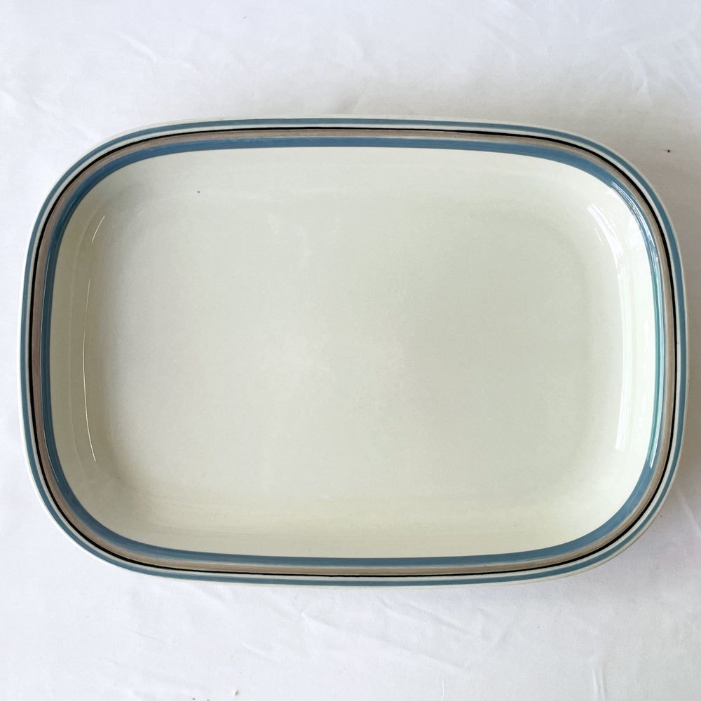 アラビア ARABIA ウートゥア Uhtua スクエアプレート 長皿 深皿 大皿 W34.5cm ウラ・プロコッペ フィンランド 北欧食器 ◇