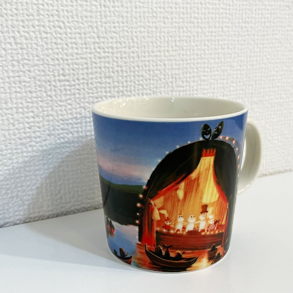 アラビア ARABIA ムーミンマグ MOOMIN VALLEY 黄金のしっぽ 2019年 箱付 ◎