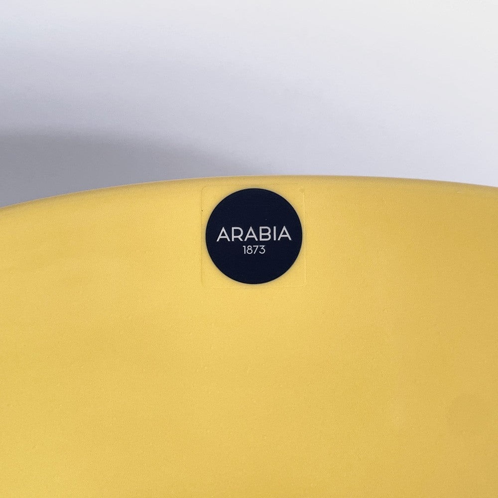 アラビア ARABIA カラーズ Colors オーバルプレート イエロー 25cm ビルガー・カイピアイネン フィンランド 北欧食器 廃番 ■
