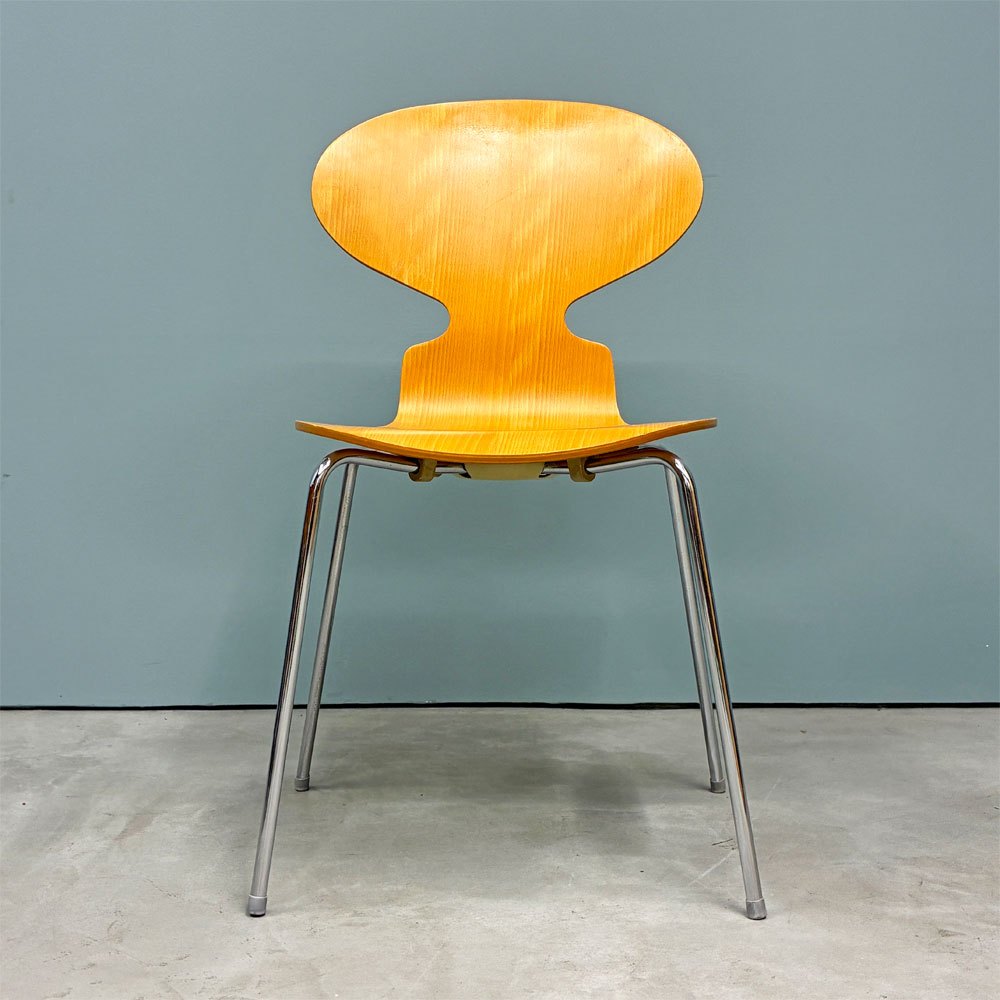 フリッツハンセン Fritz Hansen 3101 アリンコチェア アントチェア 4本脚 ナチュラルビーチ ラッカー仕上げ アルネ・ヤコブセン D ◎