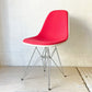 ハーマンミラー Herman Miller サイドシェルチェア Side shell chair エッフェルベース チャールズ ＆ レイ・イームズ ファブリック ダークピンクカラー ★