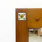アクタス ACTUS バレンシア ウォールミラー パイン材 タイル カントリー スペイン製 W65.5×H97cm ●