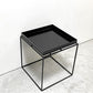 ヘイ HAY トレイテーブル Tray Table コーヒーテーブル センターテーブル Mサイズ ブラック W40cm スクエア 2Way 北欧 デンマーク モダン 定価￥42,900- B ●