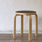 アルテック artek スツール Stool E60 4本脚 リノリウム チャコール 15 スコープ別注カラー 北欧家具 フィンランド ◇
