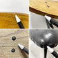 ジャーナルスタンダードファニチャー journal standard Furniture j.s.F ヘンリー HENRY ダイニングチェア PVCレザー アイアン 廃番 B ●