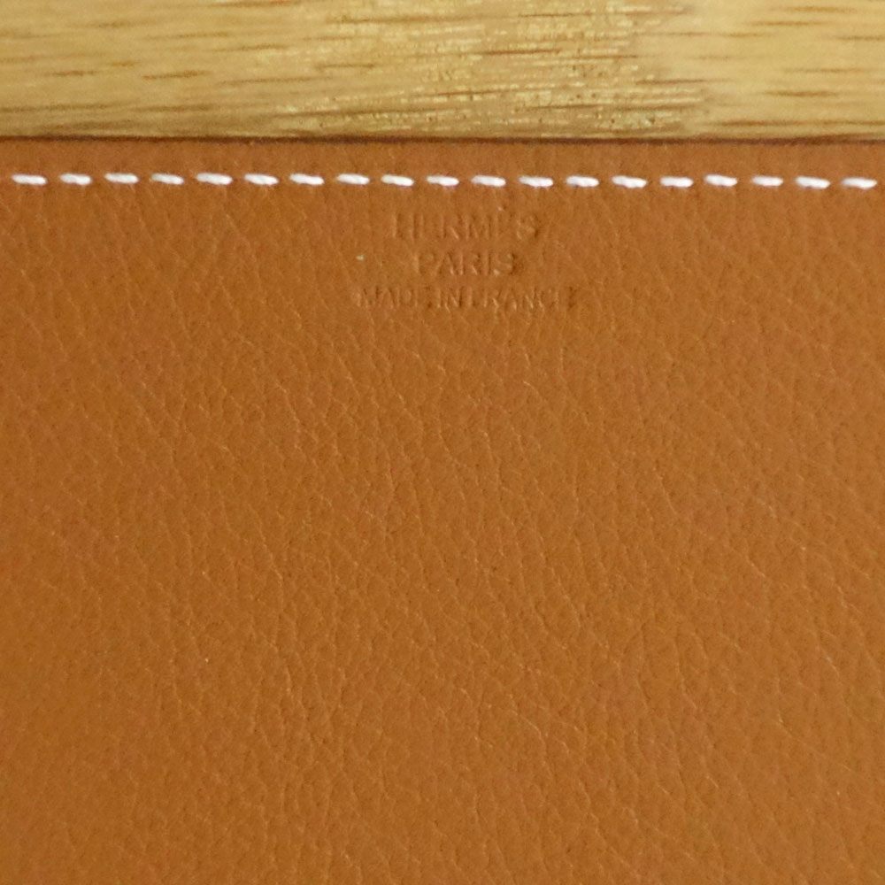 エルメス HERMES ミーズ エ ルランス マウスパッド トリヨン・リス/トリヨンH レザー 本革 ◎