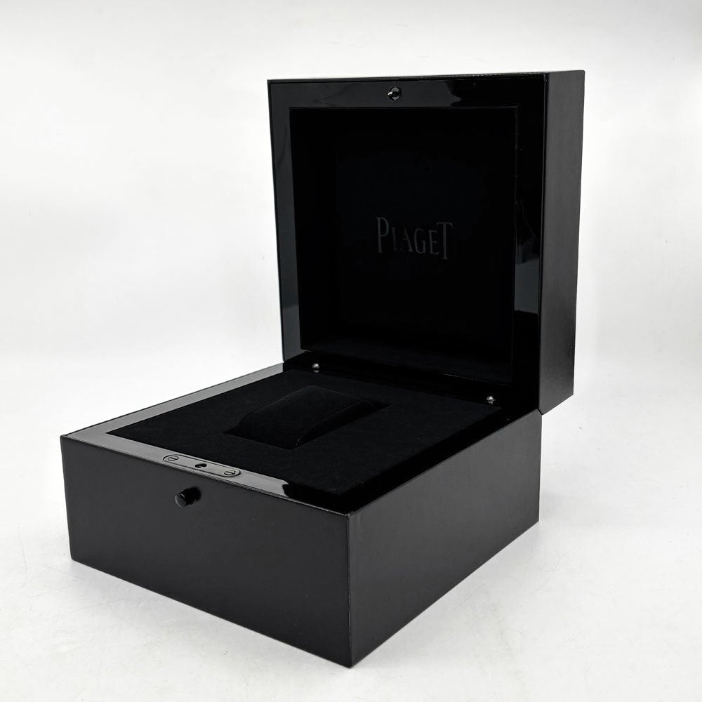 ピアジェ PIAGET 時計 ウォッチボックス ケース 純正ボックス 箱のみ ブラック 冊子付き スイス  B ●
