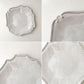 アスティエ・ド・ヴィラット Astier de Villatte レジャンス Regence デザートプレート 22.5×19cm フランス 定価￥17,600- A ◎