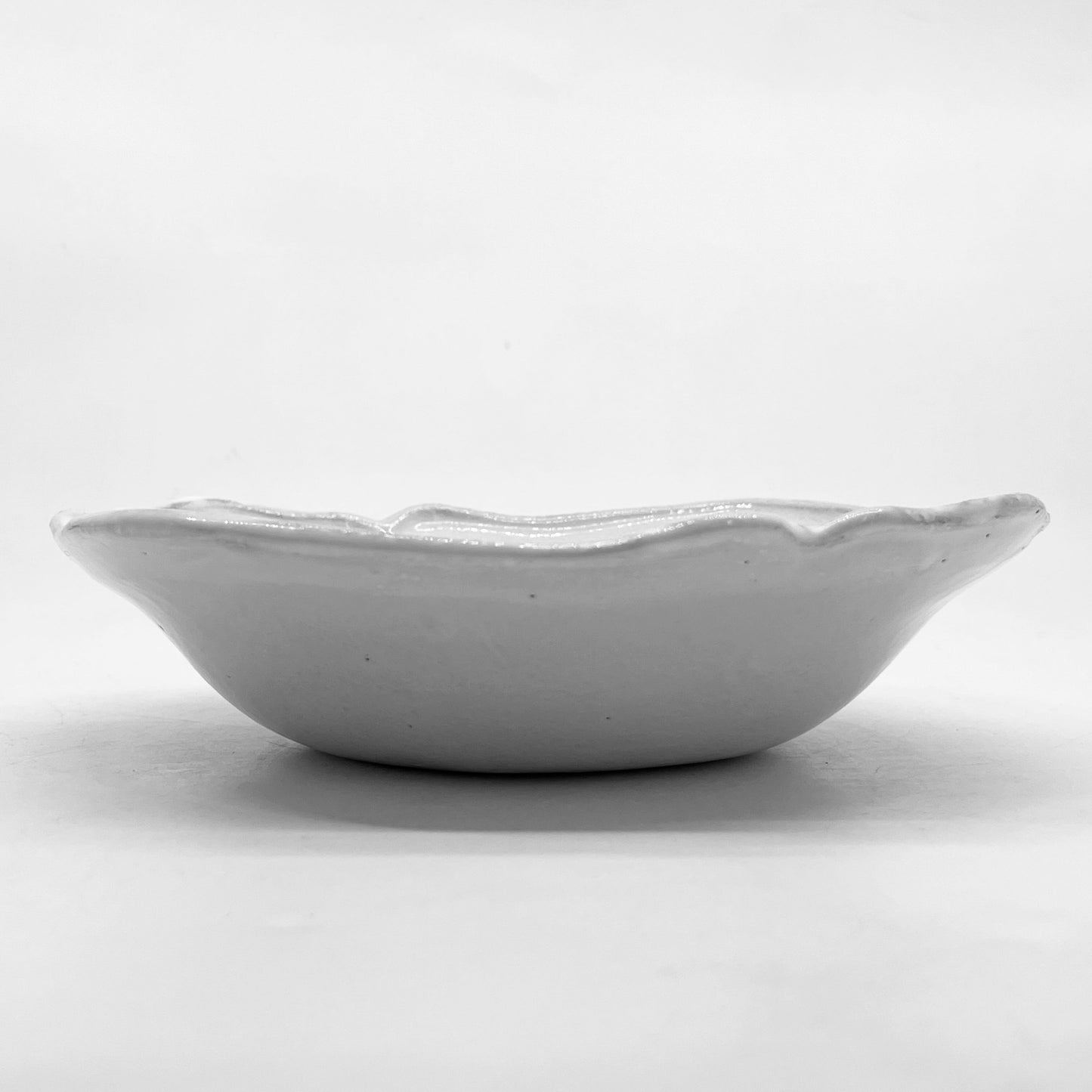 アスティエ・ド・ヴィラット ASTIER de VILLATTE バック Bac ミディアムスーププレート 19cm 陶器 フランス ホワイト B ●