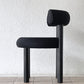 トムディクソン Tom Dixon ファット ダイニングチェア FAT DINING CHAIR クヴァドラ Kvadrat Hallingdal ブラック モダンデザイン ◇