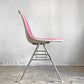 ハーマンミラー Herman Miller 3ndビンテージ サイドシェルチェア FRP製 PVCレザー スタッキングベース C&R イームズ ミッドセンチュリー D ■