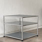 ユーエスエムハラー USM Haller モジュラーファニチャー Modular Furniture 1列3段 オープンシェルフ ディスプレイラック w52.5×D52.5×44.5cm グレー モダンデザイン スイス 参考価格83,056円 ◇