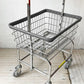 R&B ワイヤープロダクツ R&B WIRE PRODUCTS USA ランドリーカート ダブルポール パシフィックファニチャー P.F.S.取扱 定価46,200円 ★